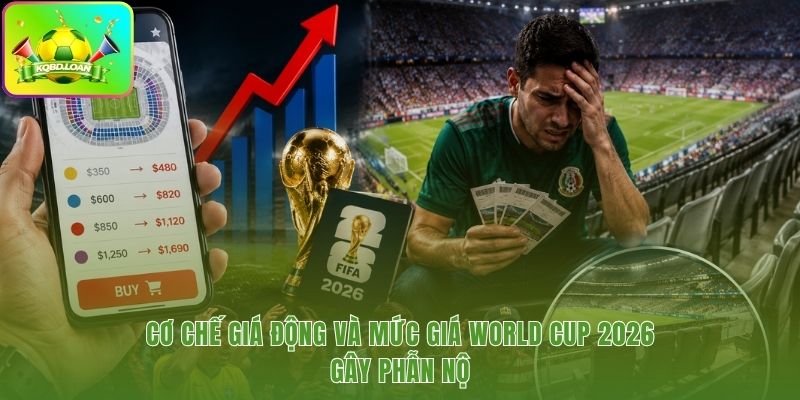 Giá vé tăng trung bình 34% khiến FIFA bị chỉ trích trong khâu bán vé Worldcup 2026