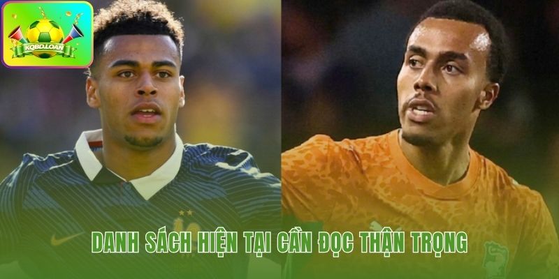 Tám cặp ruột thịt đã xác nhận trong danh sách FIFA