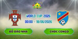 Soi Kèo Bồ Đào Nha Vs CHDC Congo 00h00 Ngày 18/06